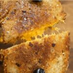 Garlic Butter Sourdough Grilled Cheese